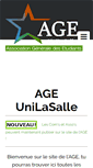 Mobile Screenshot of age.lasalle-beauvais.fr